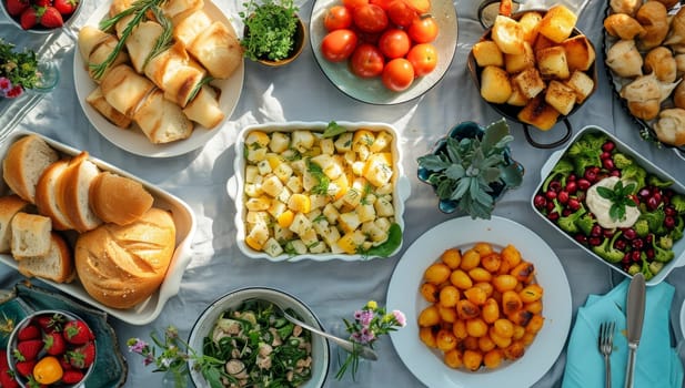 Catering Food Buffet Brunch Catering Dining Eating Concept