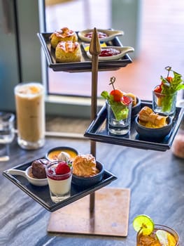 Afternoon tea in Cape Panwa beach in Phuket, Thailand, south east asia