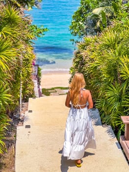 View of Cape Panwa beach in Phuket, Thailand, south east asia