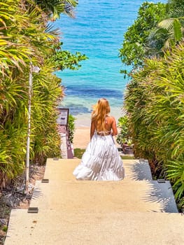 View of Cape Panwa beach in Phuket, Thailand, south east asia