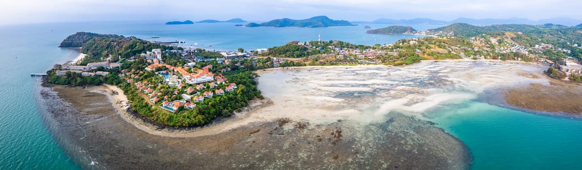 View of Cape Panwa beach in Phuket, Thailand, south east asia