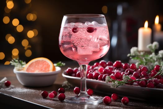 Winter Wonderland Punch is an alcoholic cocktail made with champagne, white wine, cranberry juice, and frozen berries. It is a festive and refreshing drink, perfect for winter holidays.