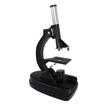 Microscope isolated on white background. High quality 3d illustration
