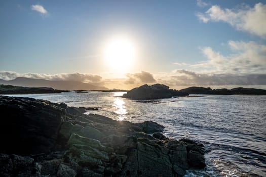 The beautiful coast at Rosbeg in County Donegal - Ireland