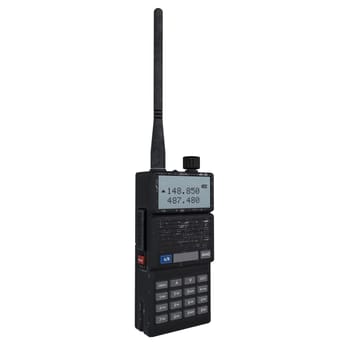 Mobile Radio isolated on white background. High quality 3d illustration