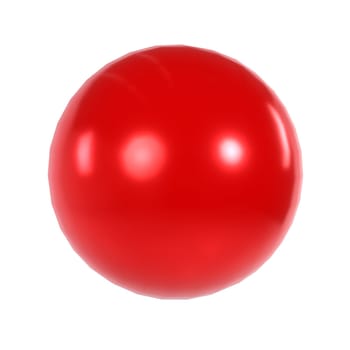 Science Ball isolated on white background. High quality 3d illustration