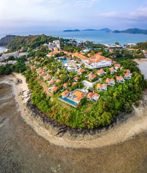 View of Cape Panwa beach in Phuket, Thailand, south east asia