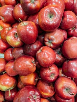 lots of fruit sweet red apple food as background