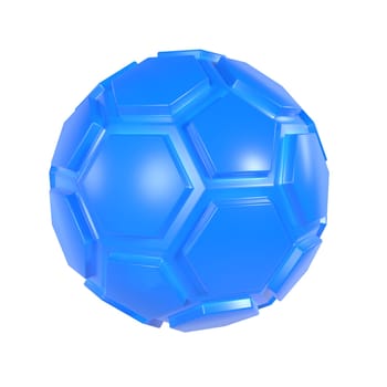 Science Ball isolated on white background. High quality 3d illustration