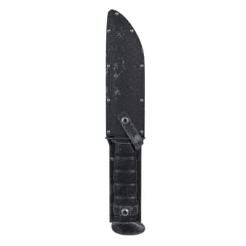 Combat Knife isolated on white background. High quality 3d illustration