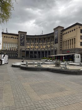 Yerevan, Armenia, Moscow cinema in the center of the capital