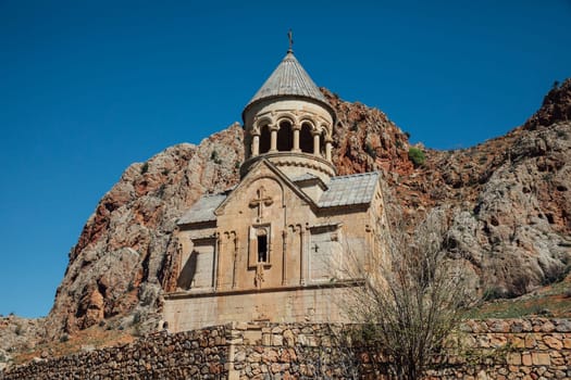 Yerevan, Armenia, Noravank Monastery in the mountains