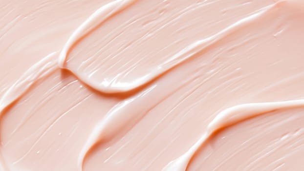 Smooth Pink Cream Smear Texture