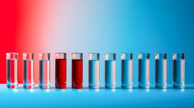 Medical test tubes with liquid and tests, research. Medicine, treatment in a medical institution, healthy lifestyle, medical life insurance, pharmacies, pharmacy, treatment in a clinic.