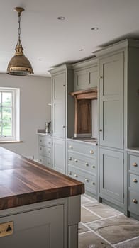 Bespoke kitchen design, country house and cottage interior design, English countryside style renovation and home decor idea