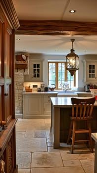 Bespoke kitchen design, country house and cottage interior design, English countryside style renovation and home decor idea