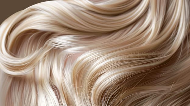 Hairstyle, beauty and hair care, long blonde healthy hair texture background for haircare shampoo, hair extensions and hair salon