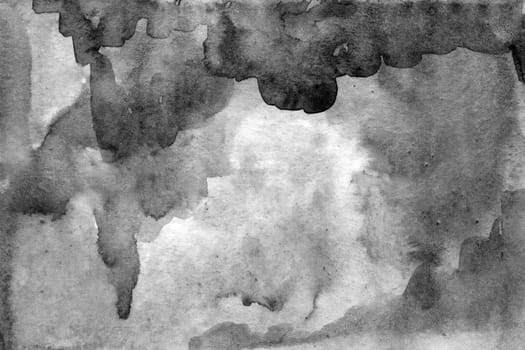 Black and white monochrome watercolor texture