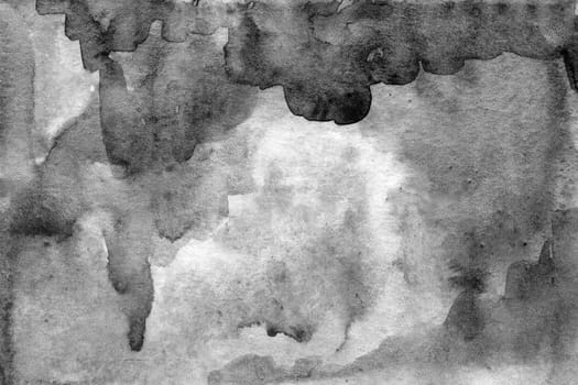 Black and white monochrome watercolor texture