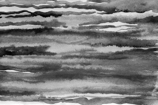 Black and white monochrome watercolor texture