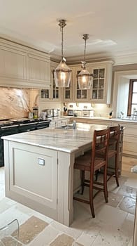 Bespoke kitchen design, country house and cottage interior design, English countryside style renovation and home decor idea