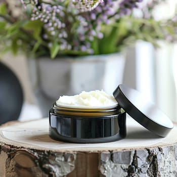 Face cream moisturiser, skincare and bodycare product, spa and organic beauty cosmetics for natural skin care routine idea