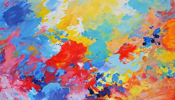 Abstract painting with watercolors. High quality photo