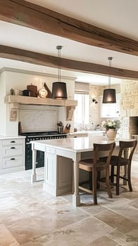 Bespoke kitchen design, country house and cottage interior design, English countryside style renovation and home decor idea