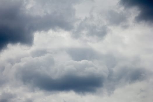 Rain clouds. Texture of the sky and clouds . High quality photo