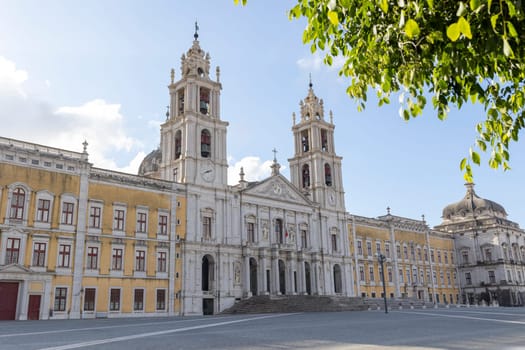 National Palace of Mafra, Portugal - sunny day - wide angle