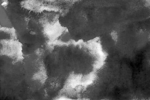 Black and white monochrome watercolor texture
