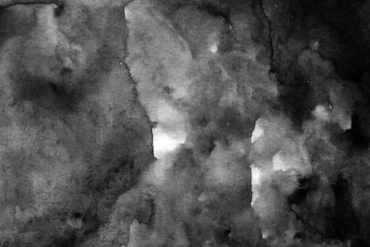 Black and white monochrome watercolor texture