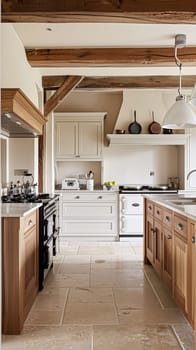 Bespoke kitchen design, country house and cottage interior design, English countryside style renovation and home decor idea