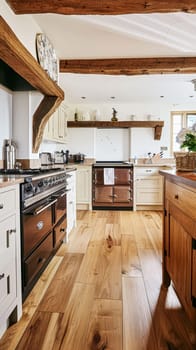 Bespoke kitchen design, country house and cottage interior design, English countryside style renovation and home decor idea