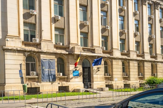 Bucharest, Romania. May 25, 2024. external view of the Ministry of Health building
in the city center