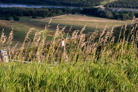 Niobrara National Scenic River in Nebraska summer times . High quality photo