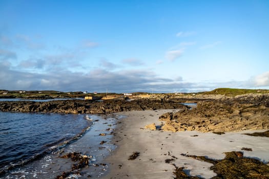 The beautiful coast at Rosbeg in County Donegal - Ireland