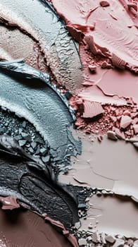 Beauty product and cosmetics texture, makeup products as abstract luxury cosmetic background art