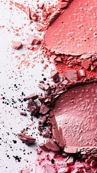 Beauty product and cosmetics texture, makeup products as abstract luxury cosmetic background art