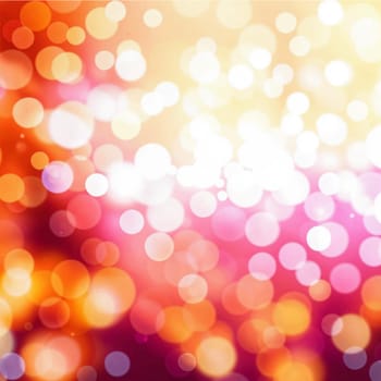 Bokeh texture in yellow pink colors. High quality photo