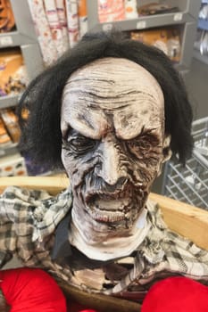 A Zombie Halloween Costume Store