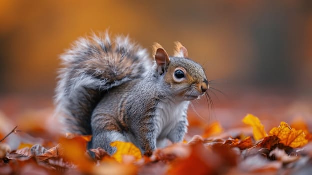 Playful Antics of Squirrels and Other Small Mammals Concept Capturing Whimsical Moments.