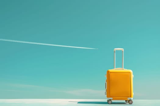 Adventure awaits travelthemed stock photos featuring suitcases, planes, and blue skies for business and vacation concepts