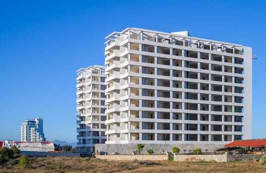 construction of a residential complex on the Mediterranean coast 3