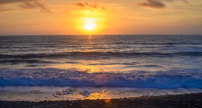 Natural landscape of beautiful rock in Mediterranean sea shore. 3