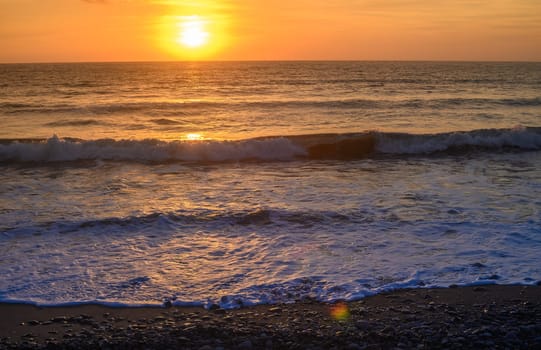 Sunset over Mediterranean Sea, Cyprus 2