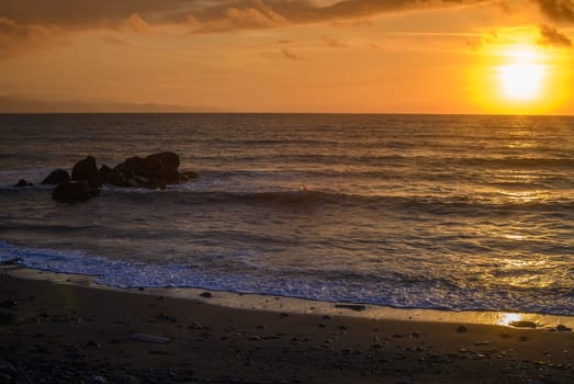 lighthouse at sunset and beautiful view 2