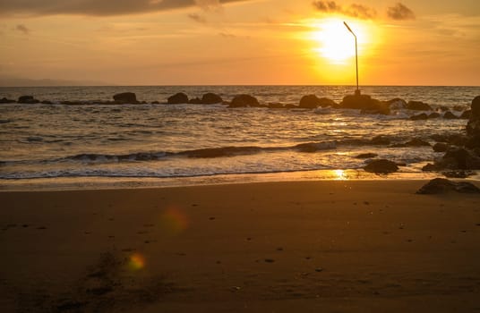 Summer sand beach and seashore waves background 3