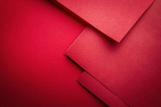 Abstract red paper texture background with copy space for your travel business fashion beauty art trip medical design concept