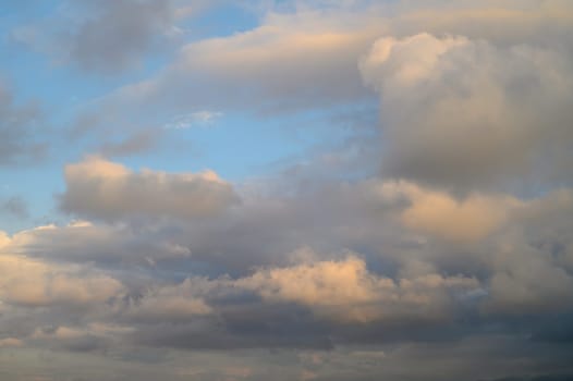 sunset sky over on the Mediterranean sea on the island of Cyprus 5